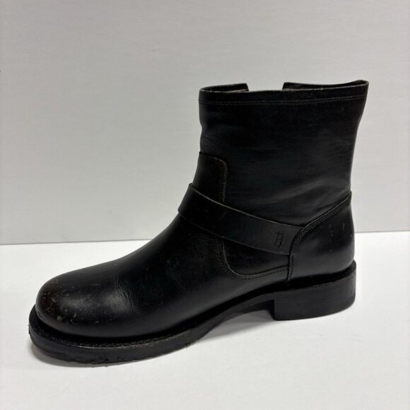 Frye Women’s Veronica Flex Bootie Black Leather, Size 9.5 M - Picture 2 of 7